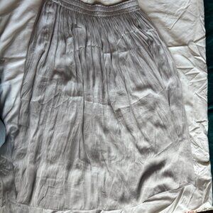 Light Blue Uniqlo Maxi Skirt